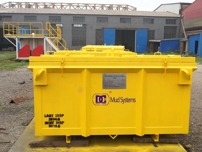 Offshore Drill Cutting Box Shipped To Port  