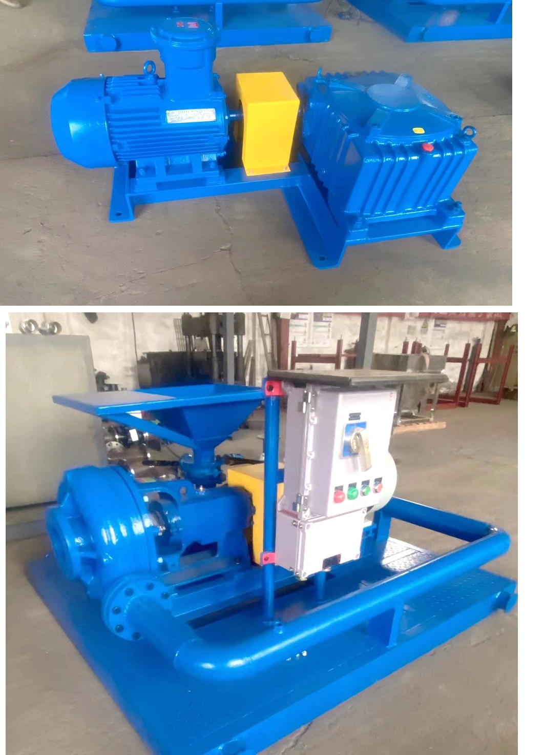 Mud agitators and jet mud mixers shipped South America Client 