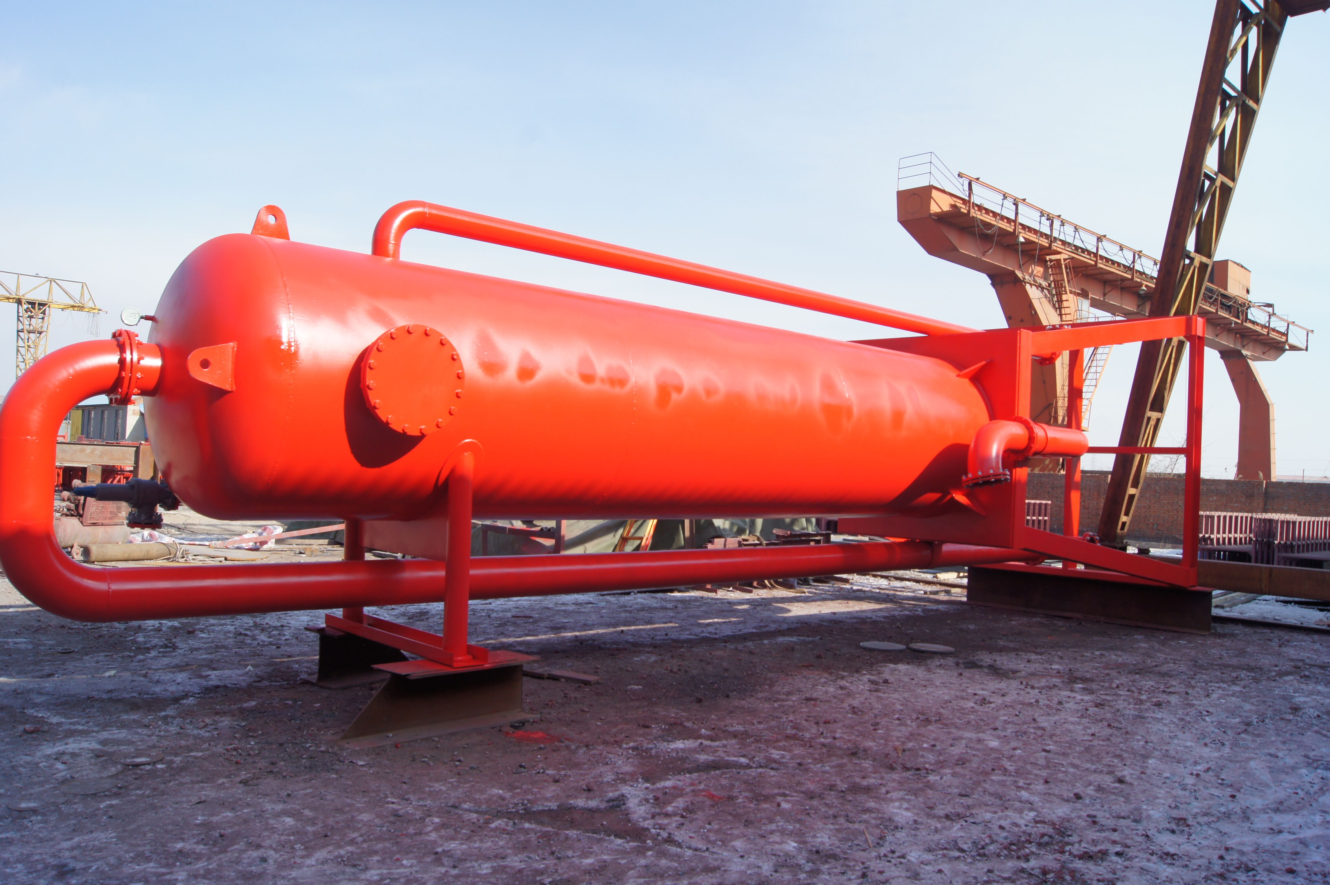 Special Features Of DC Mud Gas Separator For Drilling Site