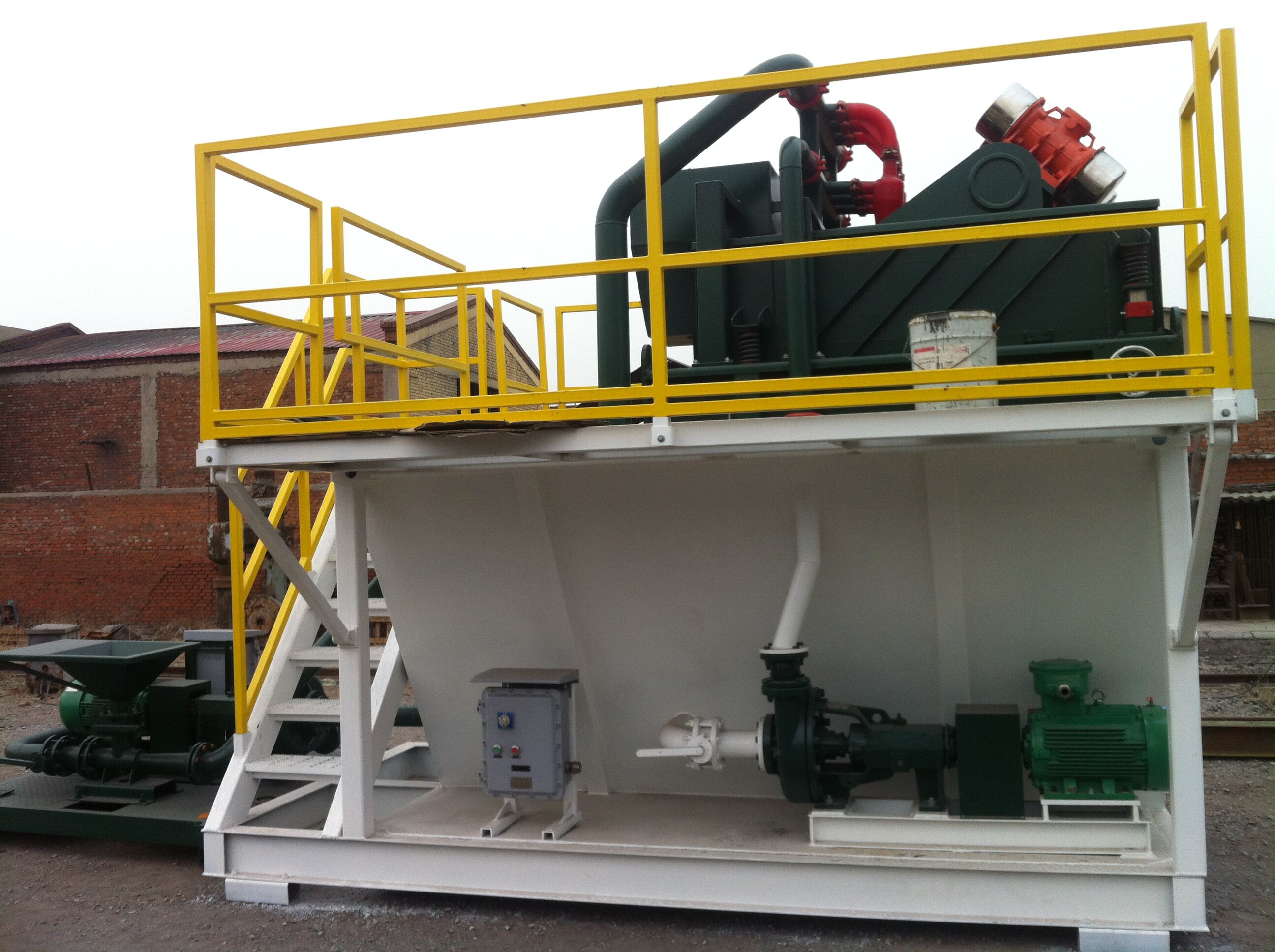 DC Compact Mud System Shipped To Newzeland Water Well Drilling